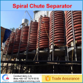 spiral chute separator for beach sand /zircon sand/black sand